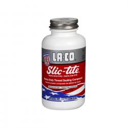 LA-CO Slic-Tite Paste with Teflon/PTFE 1/2 Pint Brush Top Can 434-42019