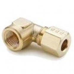 Parker Brass Compression 170C-4-4 1/4in Female Elbow