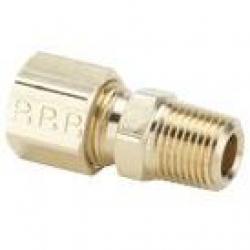 Parker Brass Compression 68C-3-4 3/16in OD x 1/4in MIP Adapter