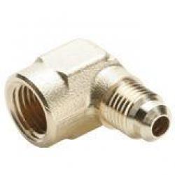 Parker Brass Flare Fitting 150F-6-6 3/8in Flare x 3/8in FIP Elbow