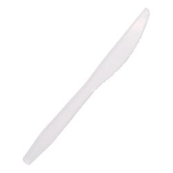 Prime Source PP Disposable Knife, White, Medium Weight, 1,000ea/Case 75002490