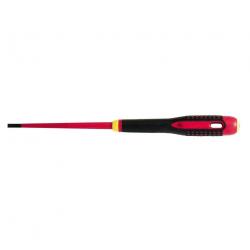 Bahco Insulated Ergo Slotted Screwdriver with Slim Blade 8-3/4in x 4in x 5/32in BAHBE-8040SL 