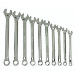 J.H. Williams 10 Piece Supercombo Metric Combination Wrench Set 12-Point MWS-10A