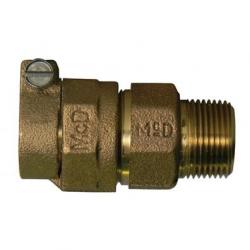 Mcdonald 74753-22 1in CTS x 3/4in MIP Adapter NL 5141-144
