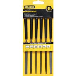 Stanley 6 Piece Hobby File Set 22-316