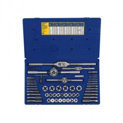 Irwin 53 Piece Tap and Die Set Metric Hanson 1-1-7/16 HE 26394