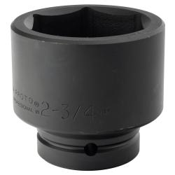 Proto 2-3/4in Standard Impact Socket 6-Point 1in Drive J10044