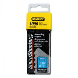 Stanley Heavy Duty Narrow Crown Staples 5/16in 1,000/Pack TRA705T