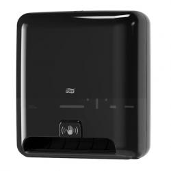 Tork Matic Hands Free Roll Towel Dispenser with Intuition Motion Sensor, Black - 5511282
