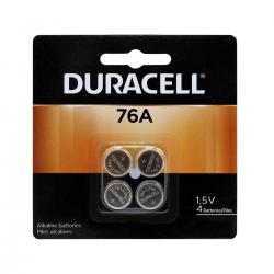 Duracell LR44 Alkaline 1.5 Volt Button Battery 4/Pack