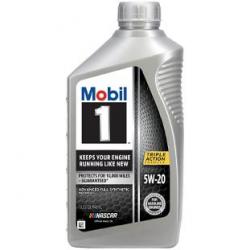Mobil 1 Advance Full Synthetic Motor Oil 5W-20 Quart 6/Case MOBI520S
