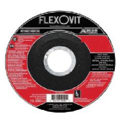 Flexovit 4in x 1/8in x 5/8in Depressed Center Cutoff Wheel High Performance A30S Type 27 A0261 