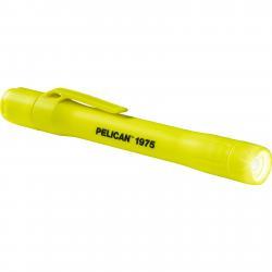 Pelican 1975 2AAA Penlight with Clip ABS Yellow 6ea/Box 562-019750-0100-245