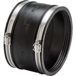 Rubber Coupling 8in Clay x Clay Unshielded Sewer Coupling