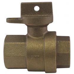 Mcdonald 76101 2in Ball Style  Curb Stop Valve FIP x FIP 5129-119