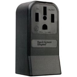 Pass and Seymour 50a Straight Blade Power Outlet Surface Receptacle Range 4-Wire 125v/250v 3854