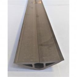Wiremold BR1200-5 Brown Rubber Floor Cord Cover 5ft - Sold by the Length
