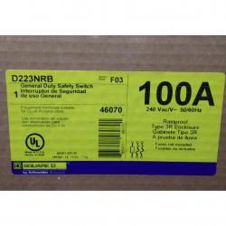 Square D D223NRB Safety Switch 46070