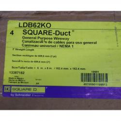 Square D LDB62KO 2ft 6in x 6in Duct