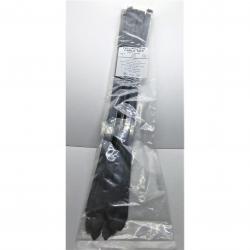 EHD23-250-0X 23in Black Lashing Tie 100/Bag