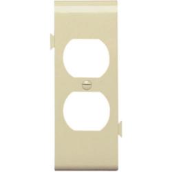 Pass and Seymour Sectional Duplex Plate Ivory Center Section PJSC8I