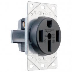 Pass and Seymour 50a Straight Blade Receptacle 3-Pole 4-Wire 125v/250v 3894