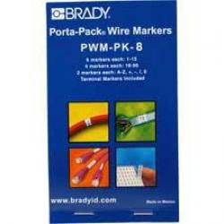 Brady PWM-PK-8 0-90  A-Z + - /