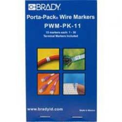 Brady PWM-PK-11 1-30 Porta Pack
