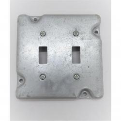 Appleton 8490 4-11/16in Double Switch Cover