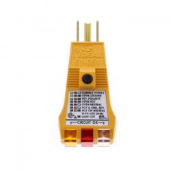 Ideal 120v AC E-Z Check Plus GFCI Circuit Tester 61-051
