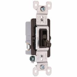 Pass and Seymour 663G 15a 3-Way Toggle Switch Grounded 120v Brown 663-G 