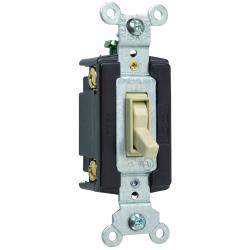 Pass and Seymour 664IG 15a 4-Way Toggle Switch Grounded 120v Ivory 664-IG 