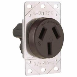 Pass and Seymour 50a Straight Blade Receptacle 3-Pole 3-Wire 125v/250v 3890 