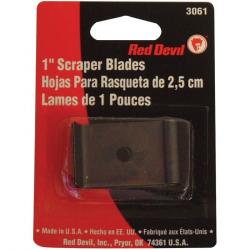 Red Devil 1in Single-Edge Paint Scraper Blade for 3010 3061