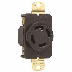 Pass and Seymour L1430R 30a Turnlok Single Receptacle 4-Wire 125v/250v L1430-R
