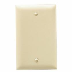 Pass and Seymour TP13I 1-Gang Blank Cover Plate Ivory TP13-I