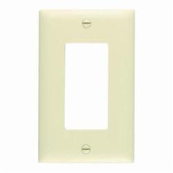 Pass and Seymour TP26I 1-Gang Decorator/GFCI Cover Plate Ivory TP2-I