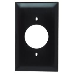 Pass and Seymour 1-Gang  Power Outlet Receptacle 1.5938in hole for 1.5625in Diameter Cover Plate Brown TP720 