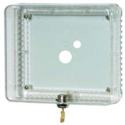 Honeywell Residential Medim Clear Plastic Unviersal Thermostat Guard Replaces TG500A1003 5-1/16in(H) X 6-1/16in(W) X 2-15/16in(D) TG511A1000 