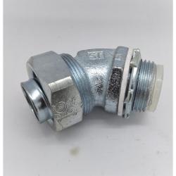 Appleton STB4575 3/4in 45 Degree Sealtite Connector with Insulated Throat