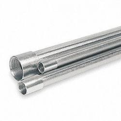 1-1/2in x 10ft Galvanized Conduit with Coupling