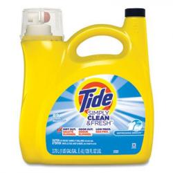 Tide Simply Clean and Fresh Laundry Detergent, Refreshing Breeze, 138oz Bottle PGC8913144311