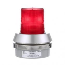 Edwards Flashing Incandescent Beacon with Horn Red 120v 51R-N5-40W