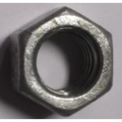 3/8in-16 Finished Hex Nut UNC HDG - Galvanized - 323120