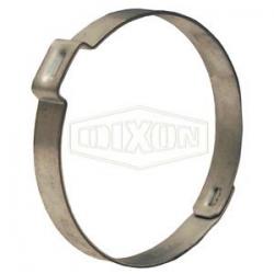 Dixon 3/4in Pinch-On Single Ear Clamp Zinc Plated 198