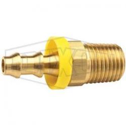 Dixon 3/4in Push-On Barb x 3/4in MIP Brass Hose Barb 2721212C