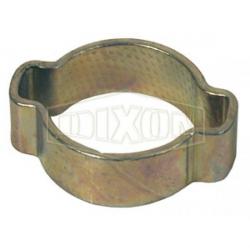 Dixon 1-1/8in Pinch-on Double Ear Clamp Zinc Plated 2731