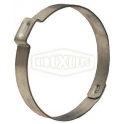Dixon 1-1/8in Single Ear Pinch-On Clamp Zinc Plated Steel (Sold 100 only) 286