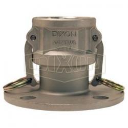 Dixon 3in Female Cam and Groove x 150lb ASA Flange 316SS 300-DL-SS