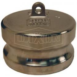 Dixon 3in Cam and Groove Dust Plug 316SS 300-DP-SS